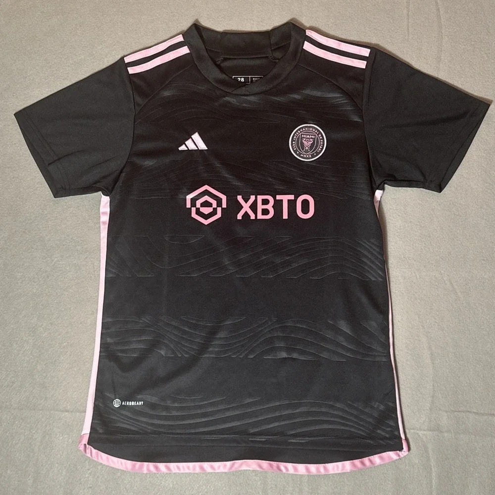 Messi Adidas Club International Miami Pink And Black Jersey